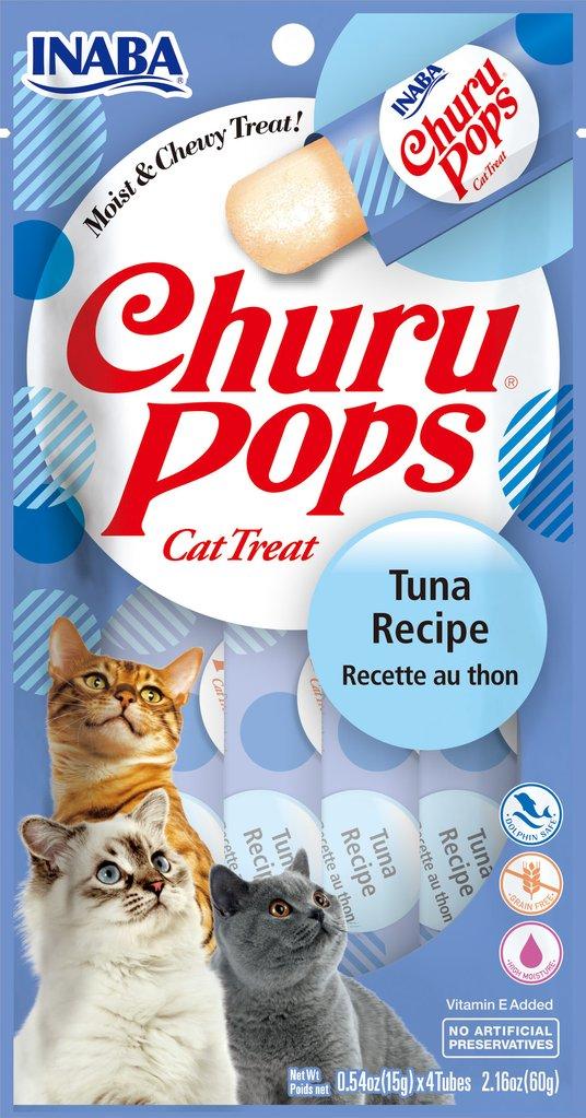 INABA Churu Pops Tuna Grain-Free Cat Treats