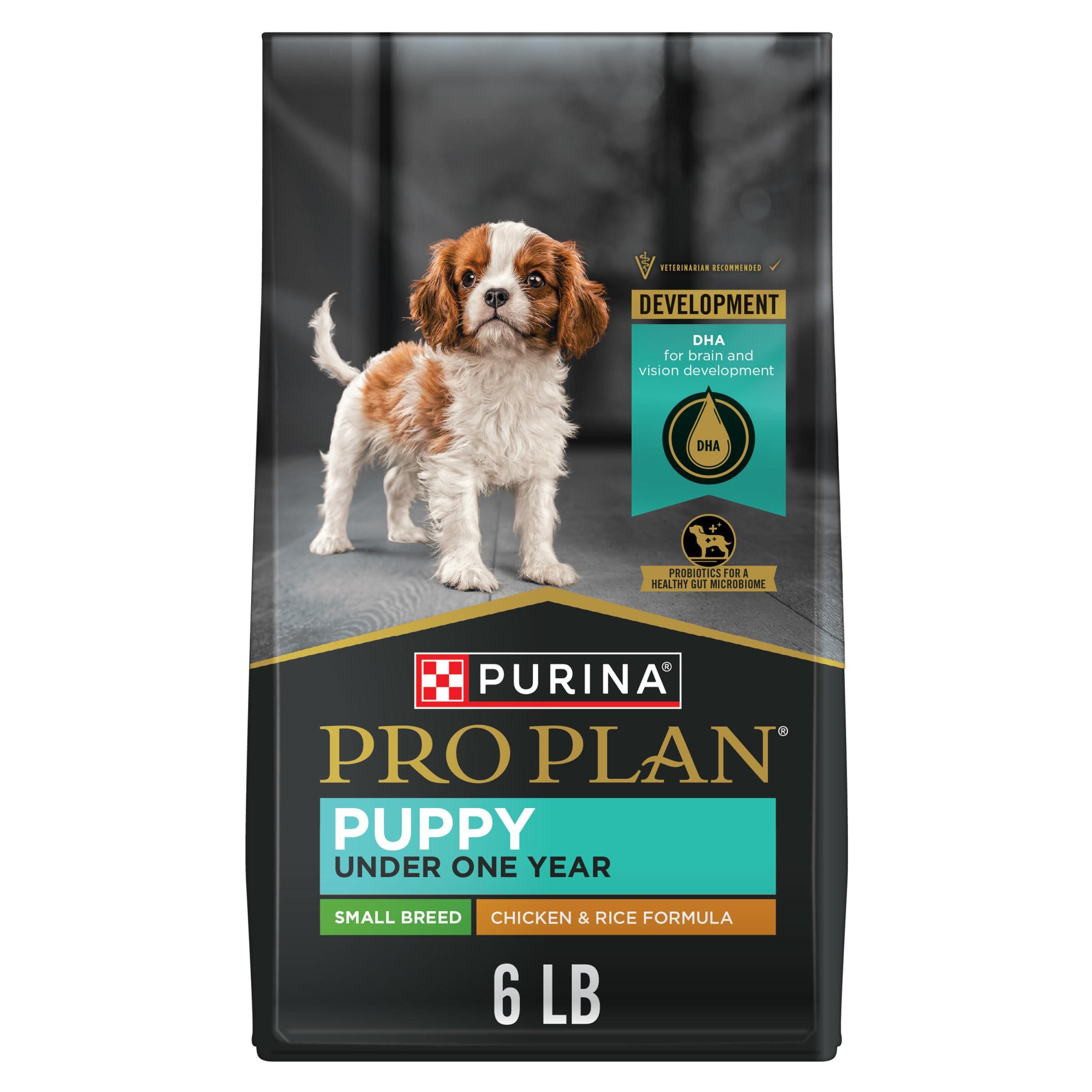 Purina Pro Plan Chicken & Rice Small Breed Puppy Dry Dog Food
