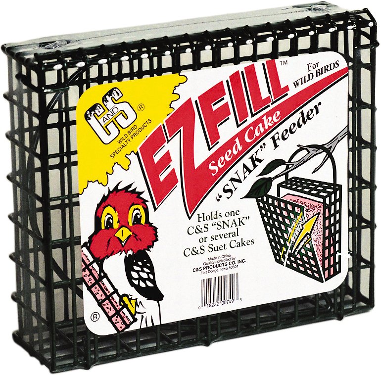 C&S EZ Fill Seed Cake Snak Wild Bird Feeder