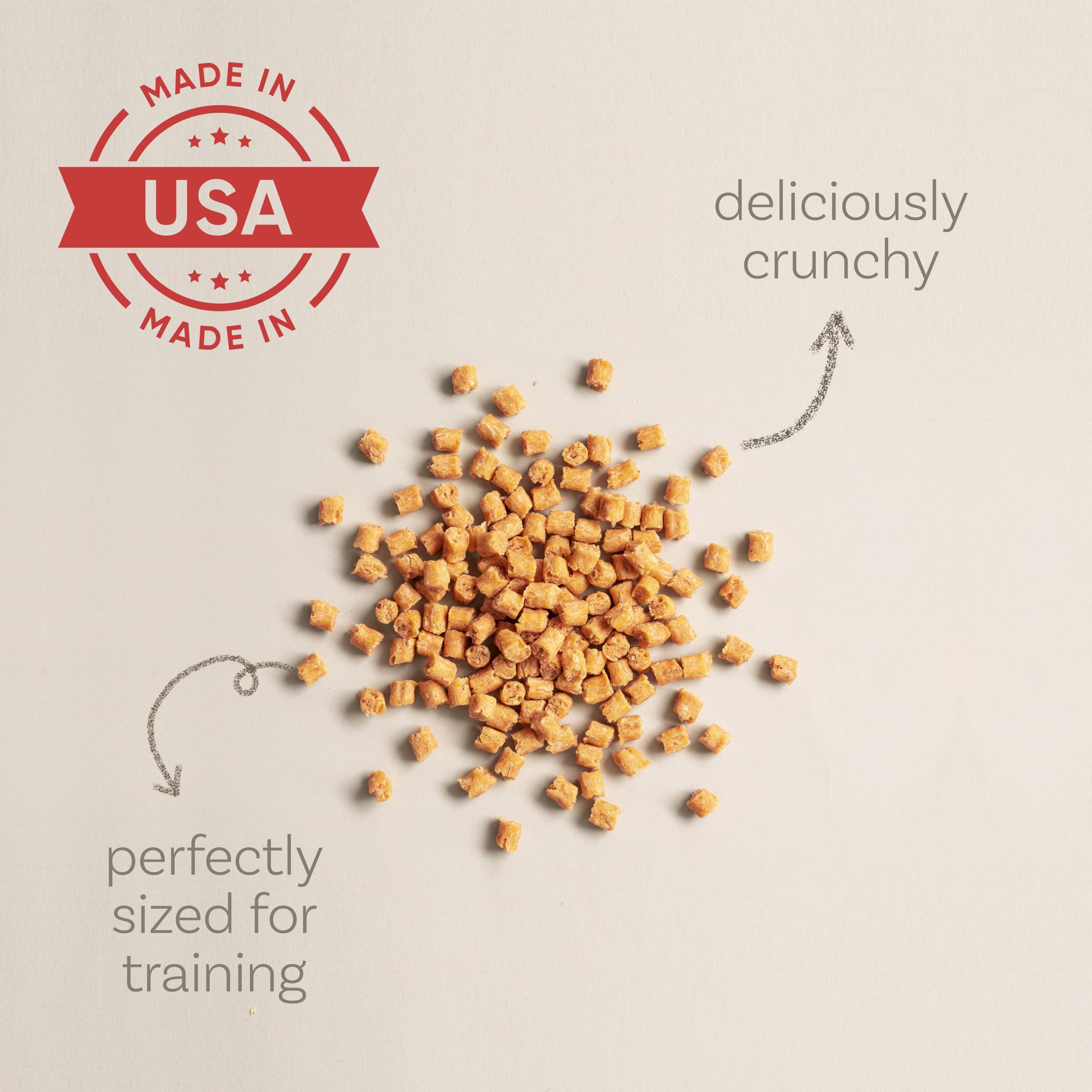 Polkadog Salmon Says Training Bits Dog & Cat Treats, 7-oz