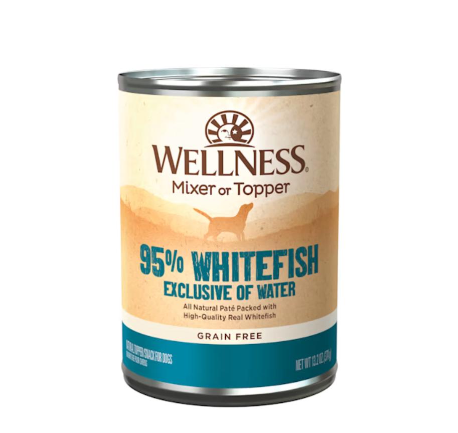 Wellness 95% Whitefish Grain Free Wet Dog Food Can
