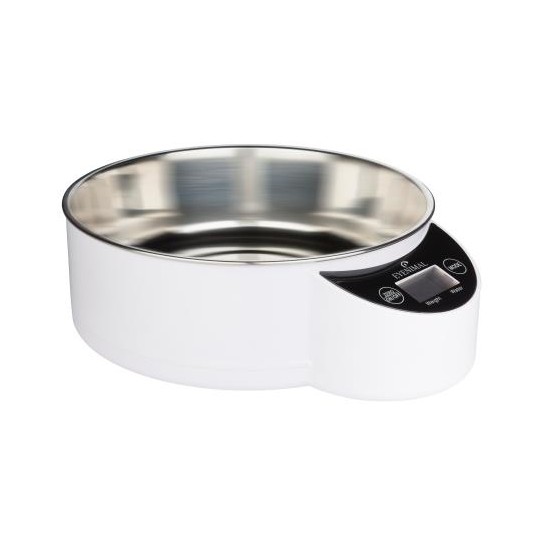 Eyenimal Intelligent Pet Bowl, White, 1.8-liter