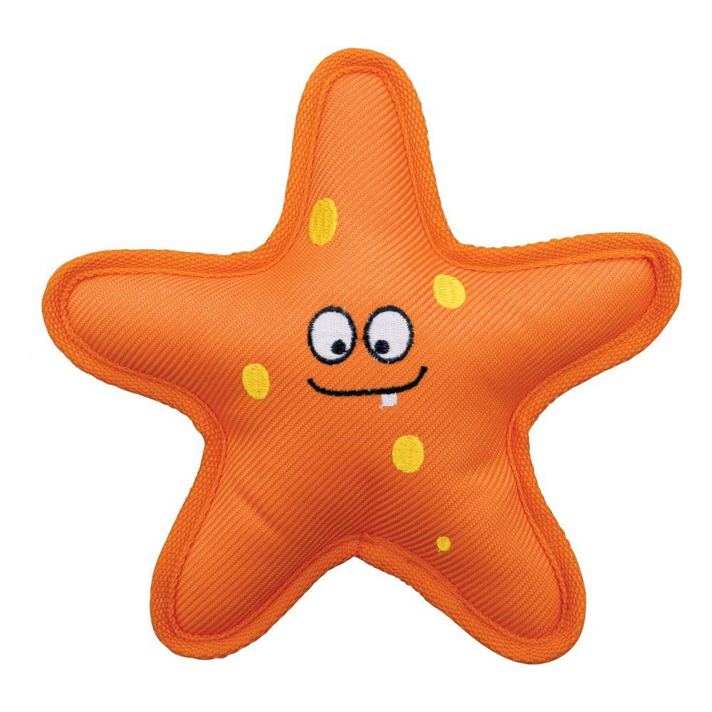 KONG Belly Flops Starfish Dog Toy, Medium