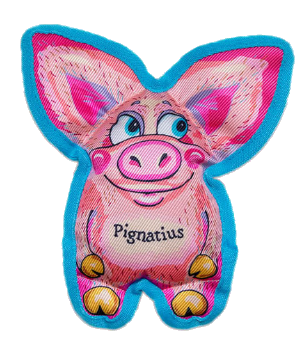 Fuzzu Pignatius Dog Toy
