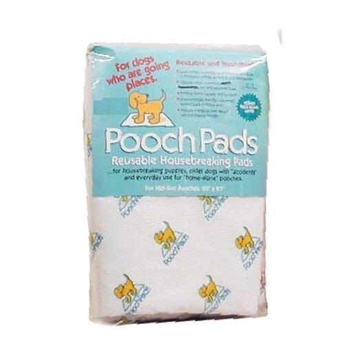 PoochPad Tapis de cambriolage réutilisable, blanc, moyen