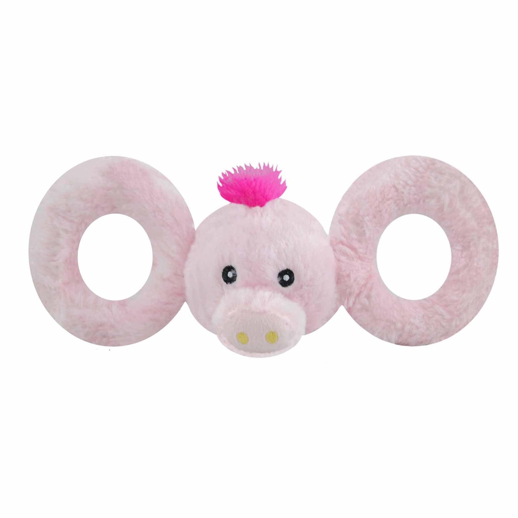 Jolly Pets Tug-a-Mals Pig Dog Toy, X-Large