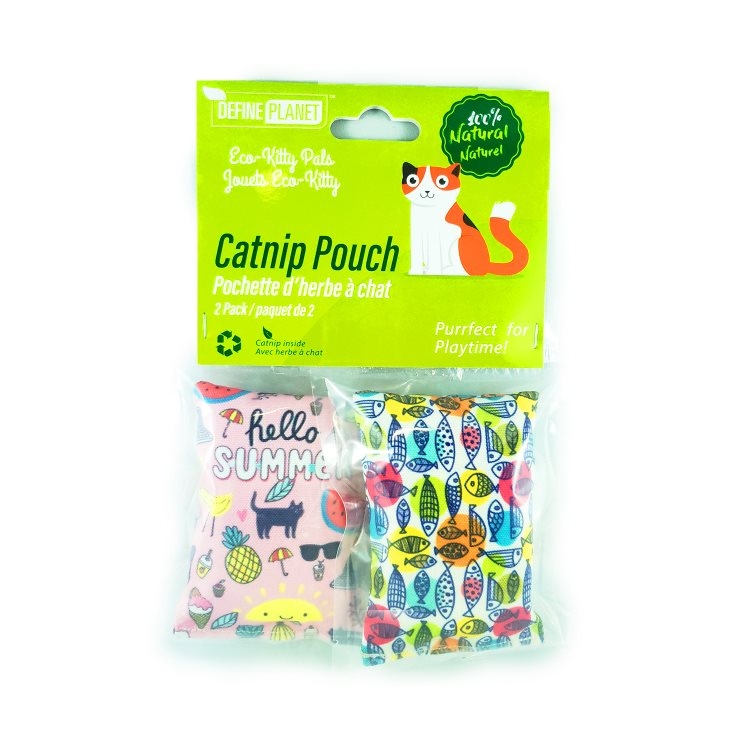 Define Planet Catnip Pouch Cat Toys