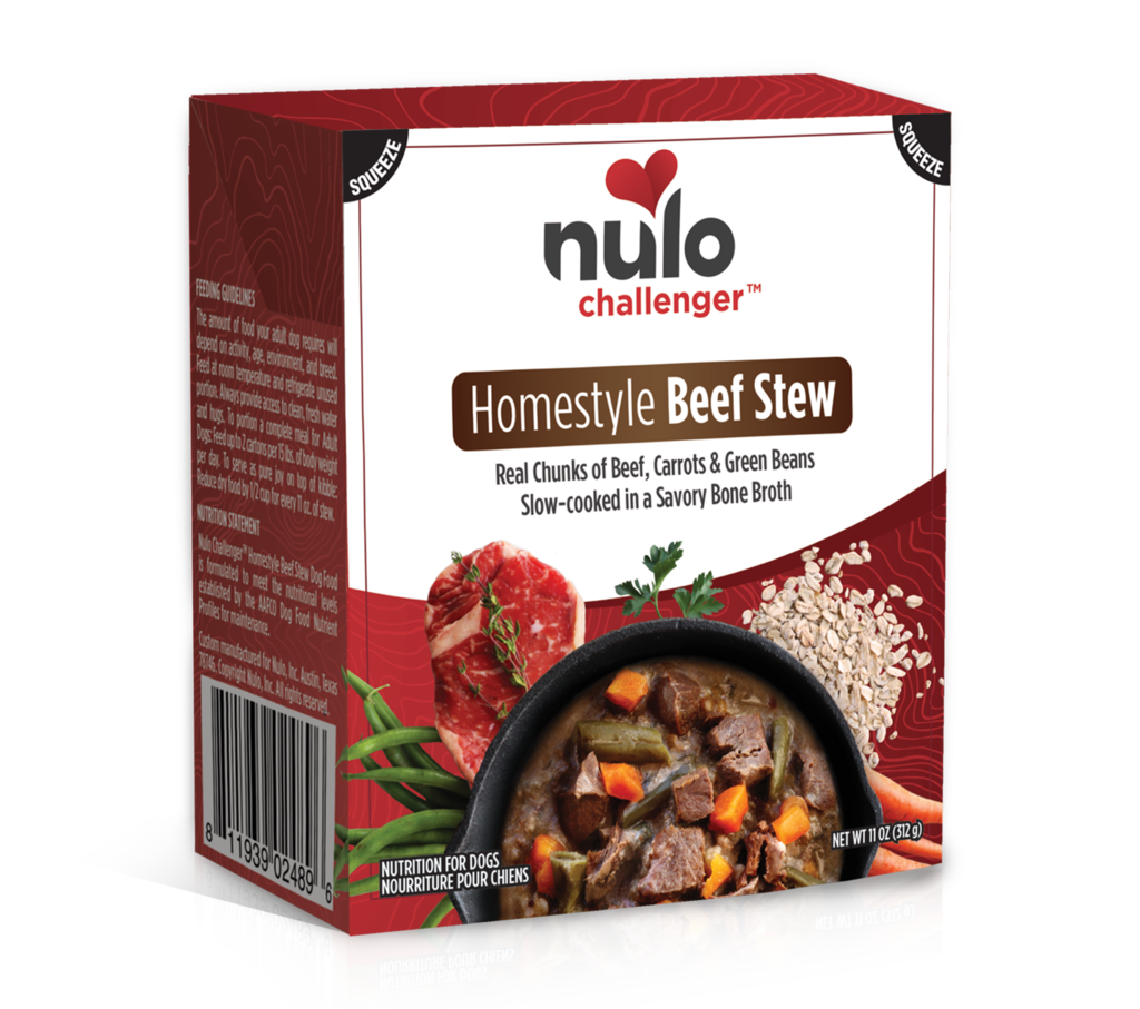 Nulo Challenger Homestyle Beef Stew Tetrapak Wet Dog Food, 11-oz