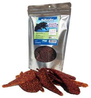Bellyrubs Duck Fillet Strips Dog Treats, 10-oz