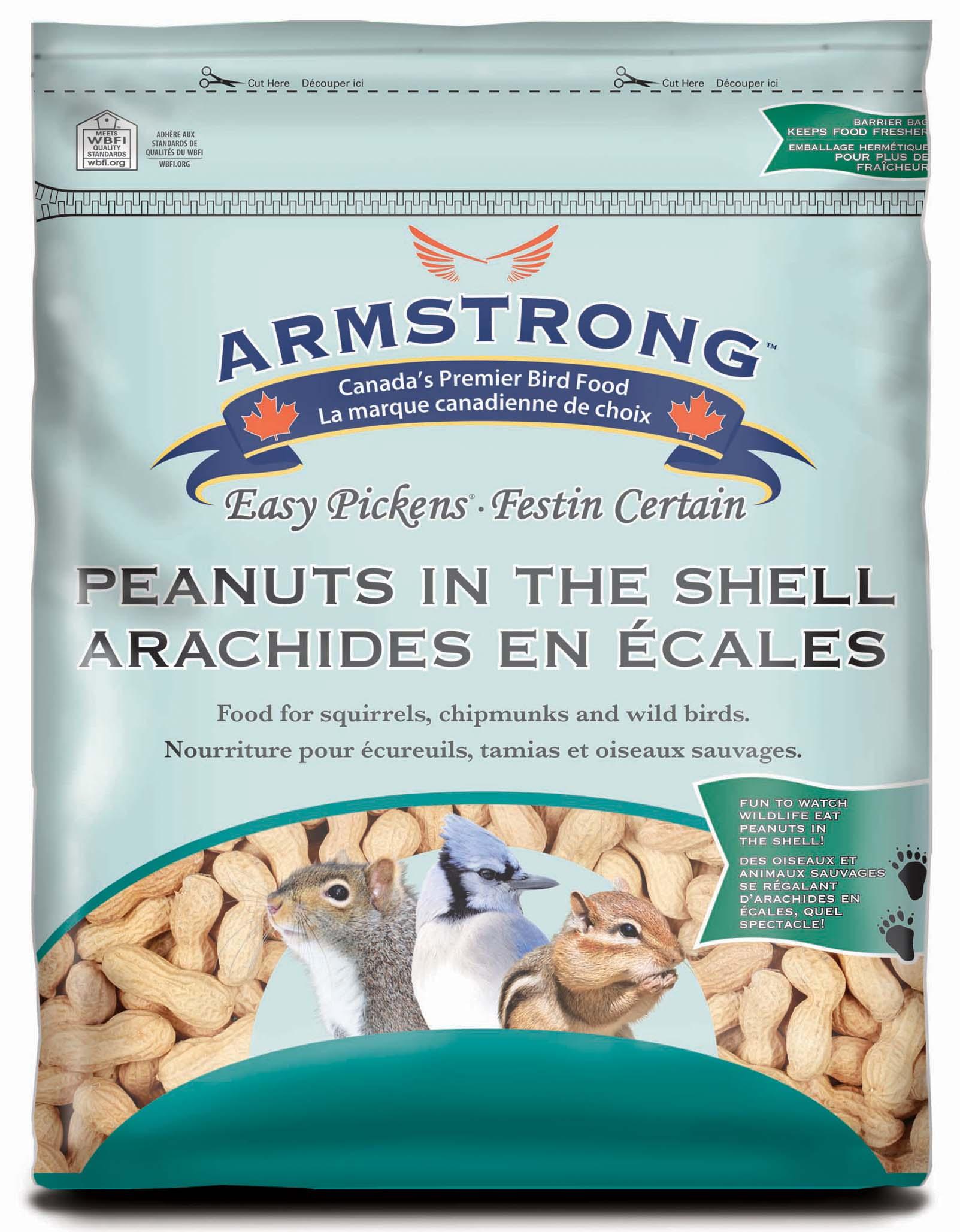 Armstrong Peanuts in the Shell Wildlife Food