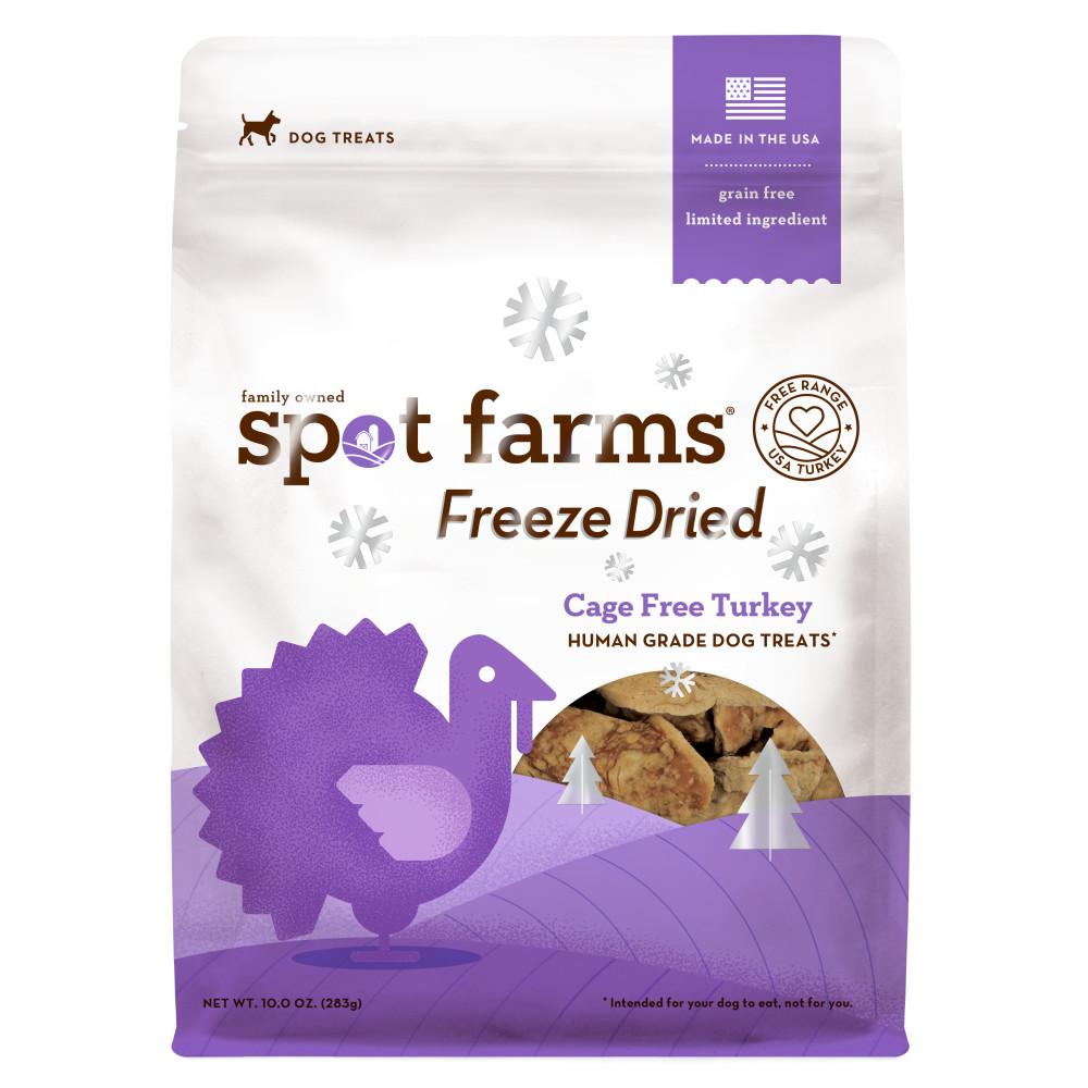 Spot Farms Cage-Free Turkey Freeze-Dried Dog Treats