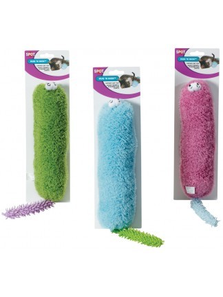 Ethical Pet Spot Hug 'N Kick Cat Toy, Character Varies, 10-in