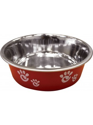 Ethical Pet Spot Barcelona Dog Bowl, Matte Raspberry