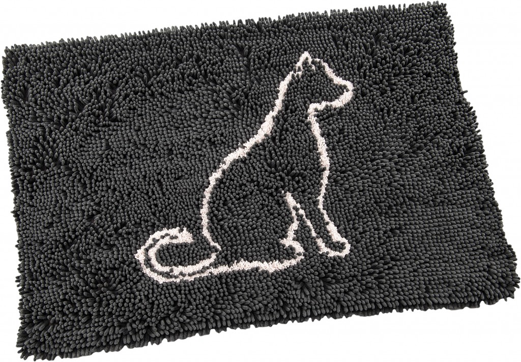 Ethical Pet Spot Clean Paws Cat Mat, Gray, 35-in x 24-in