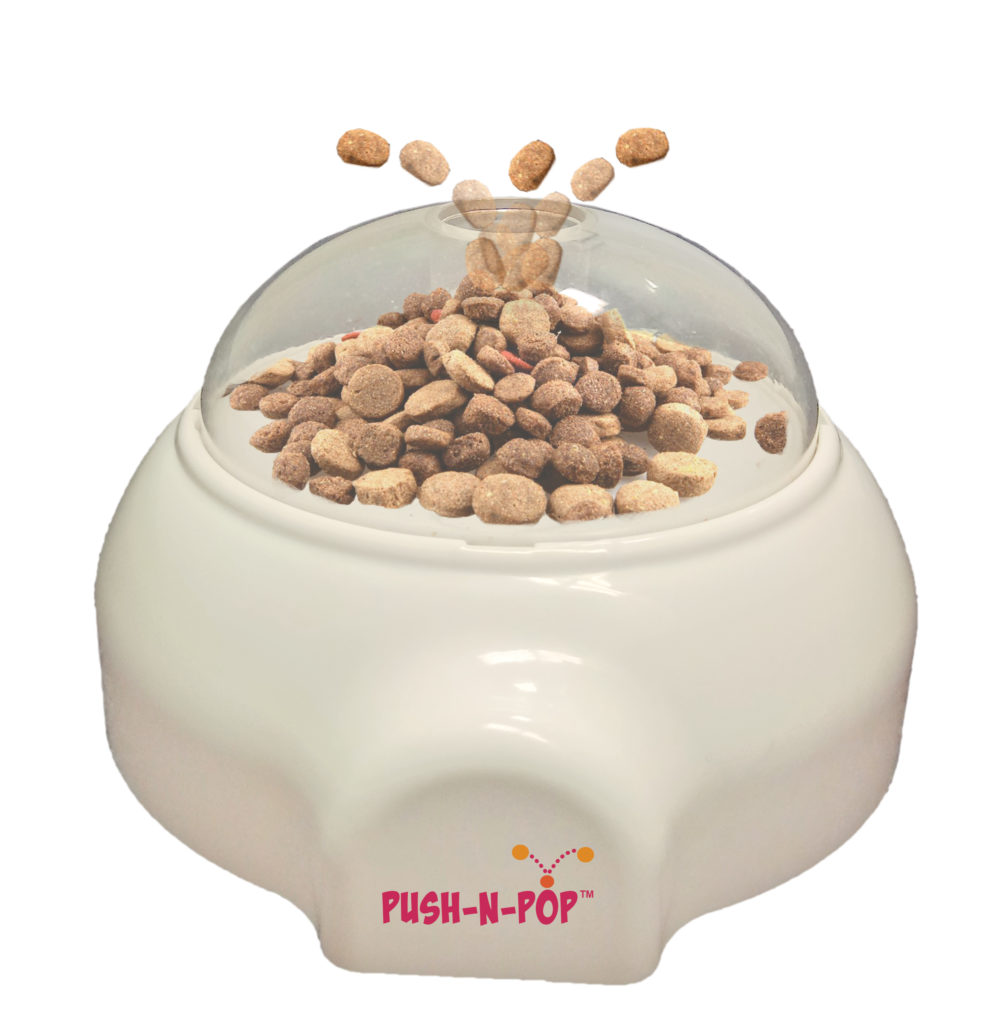 Ethical Pet Spot Push-N-Pop Treat/Food Dog Dispenser