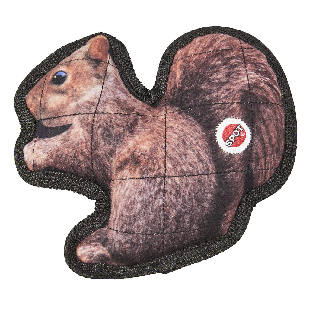 Ethical Pet Spot Nature's Friends Squirrel Dog Toy, 8-in