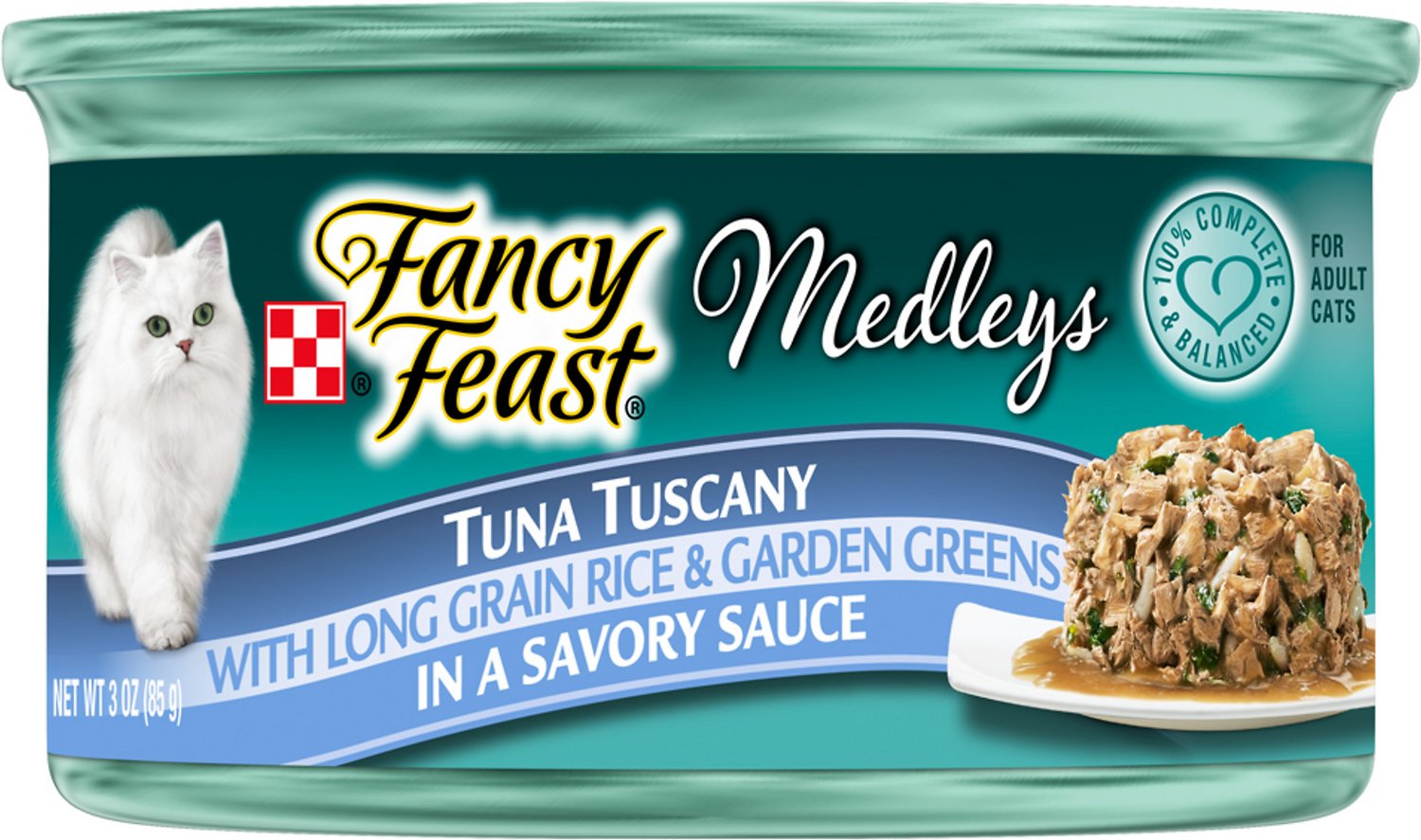Fancy Feast Medleys Tuna Tuscany Canned Cat Food, 3-oz (Size: 3-oz)