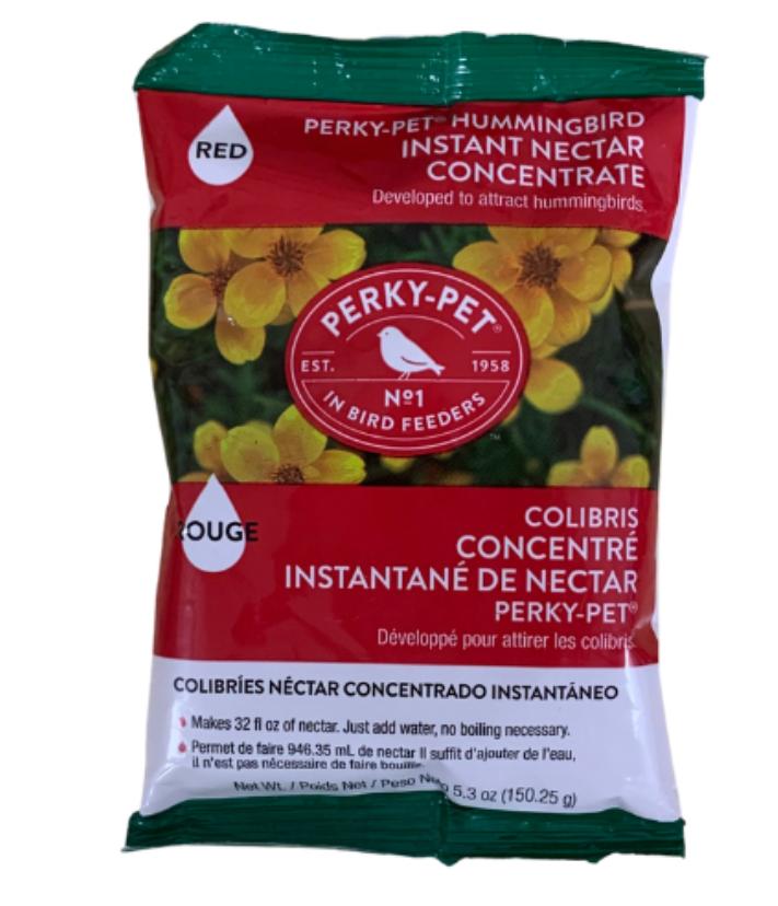 Perky-Pet Hummingbird Instant Nectar Concentrate Wild Bird Food, Red