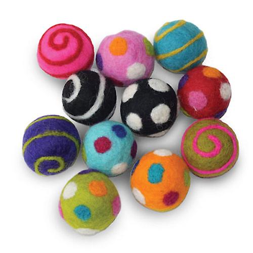 Dharma Dog Karma Cat Wool Ball, Single