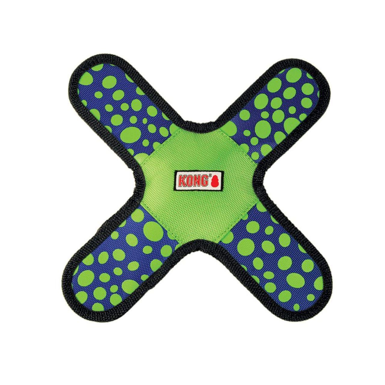 KONG Ballistic Gliderz Dog Toy, Color Varies, Large