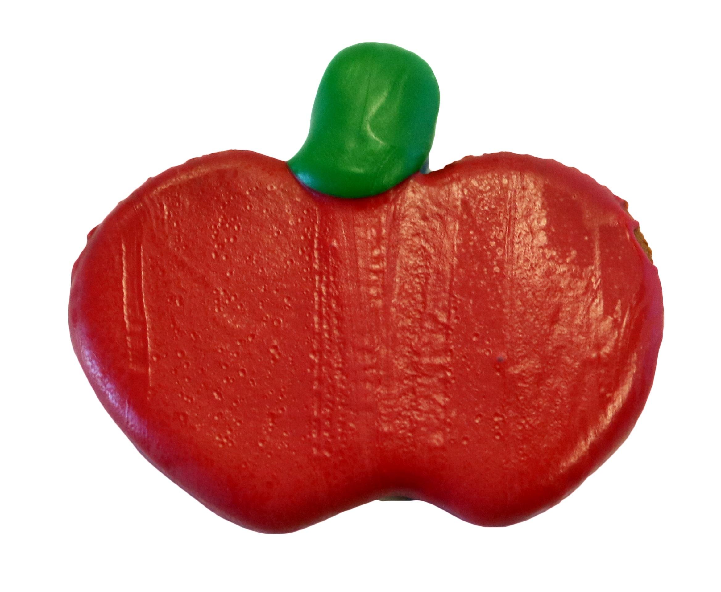 Preppy Puppy Apple Cookie Dog Treats, Red