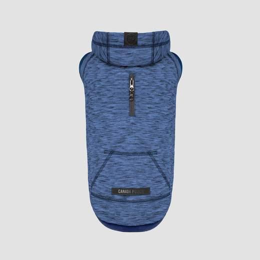 Canada Pooch Hero Dog Hoodie, Navy Mix, 20-in