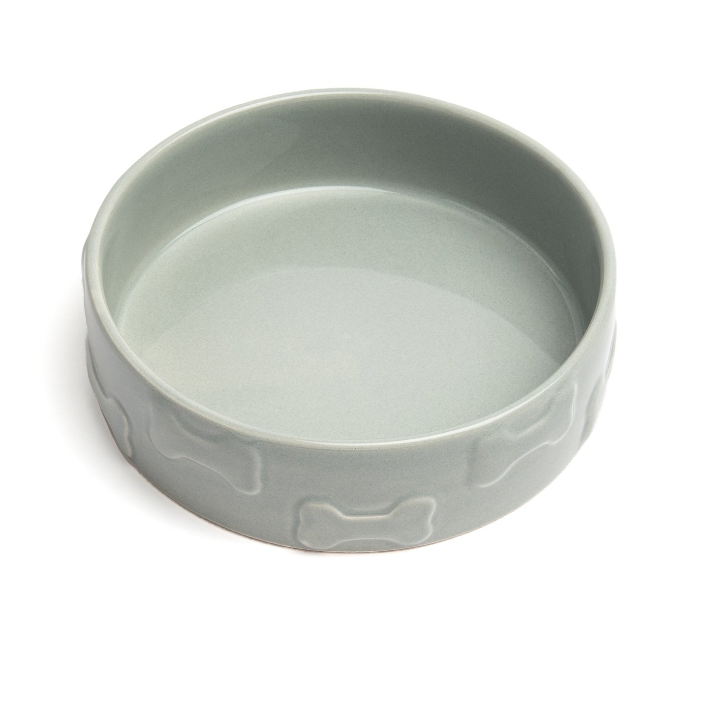 Park Life Designs Manor Ceramic Bowls, Grey