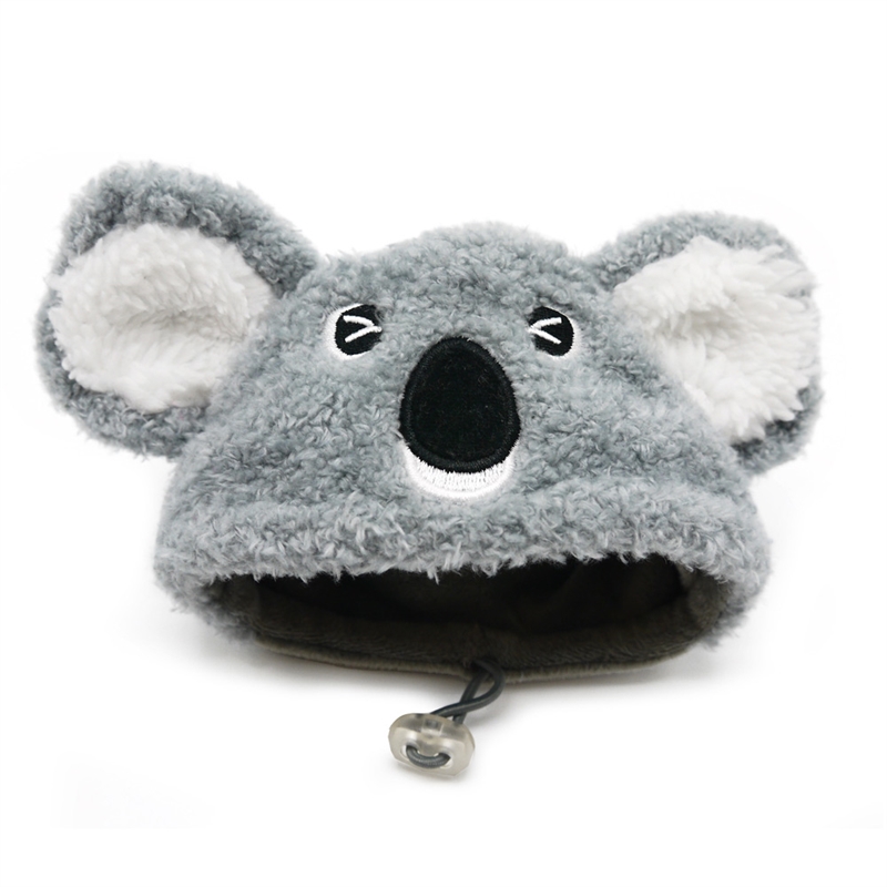 DOGO Pet Koala Hat, Gray, Large