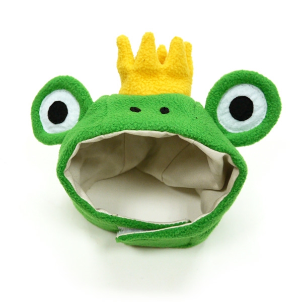 DOGO Pet Frog Prince Hat