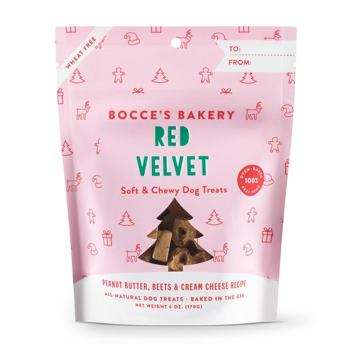 Bocce's Bakery Holiday Red Velvet, 6-oz