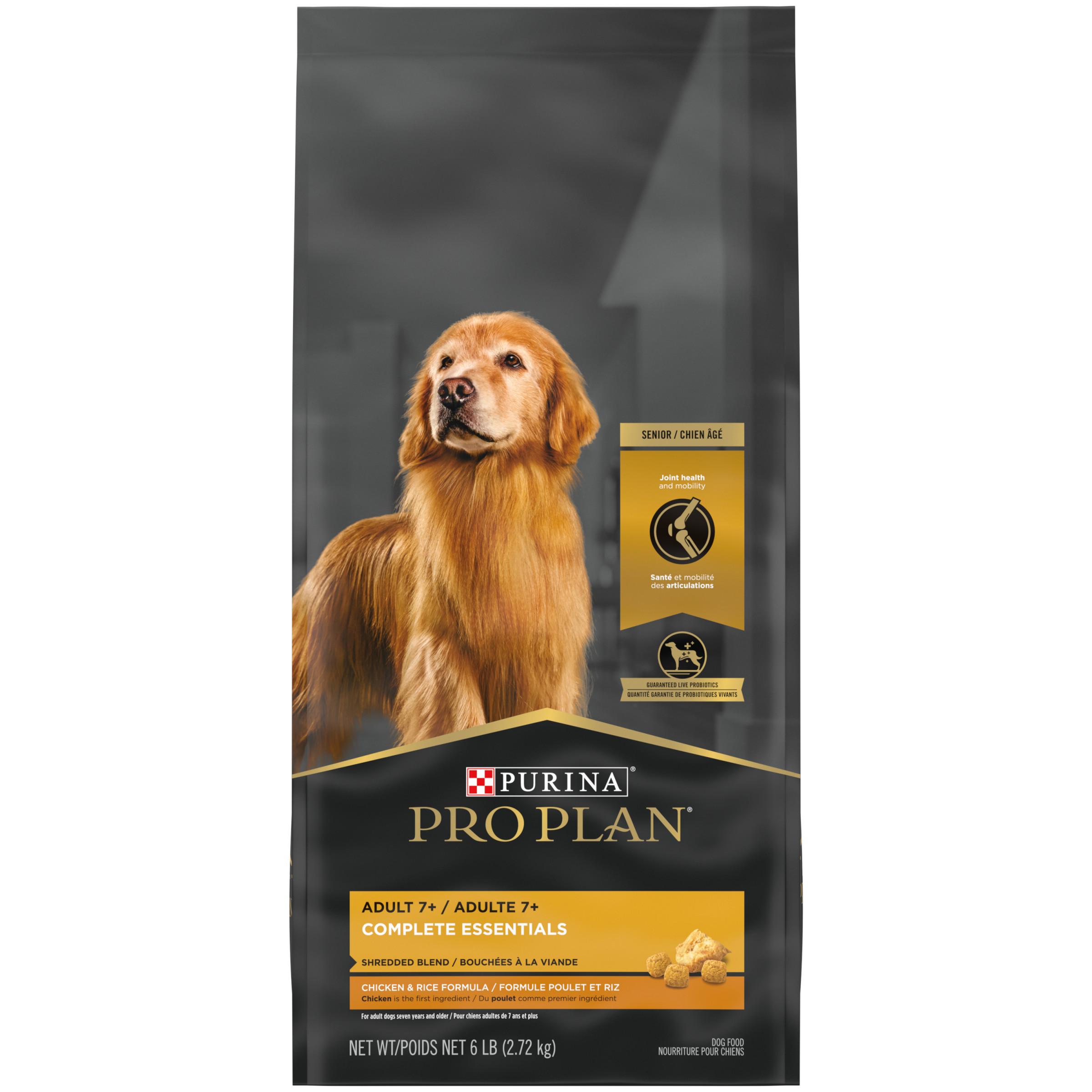 Pro Plan Complete Essentials Shredded Blend Chicken & Rice Adult 7+ Dry Dog Food