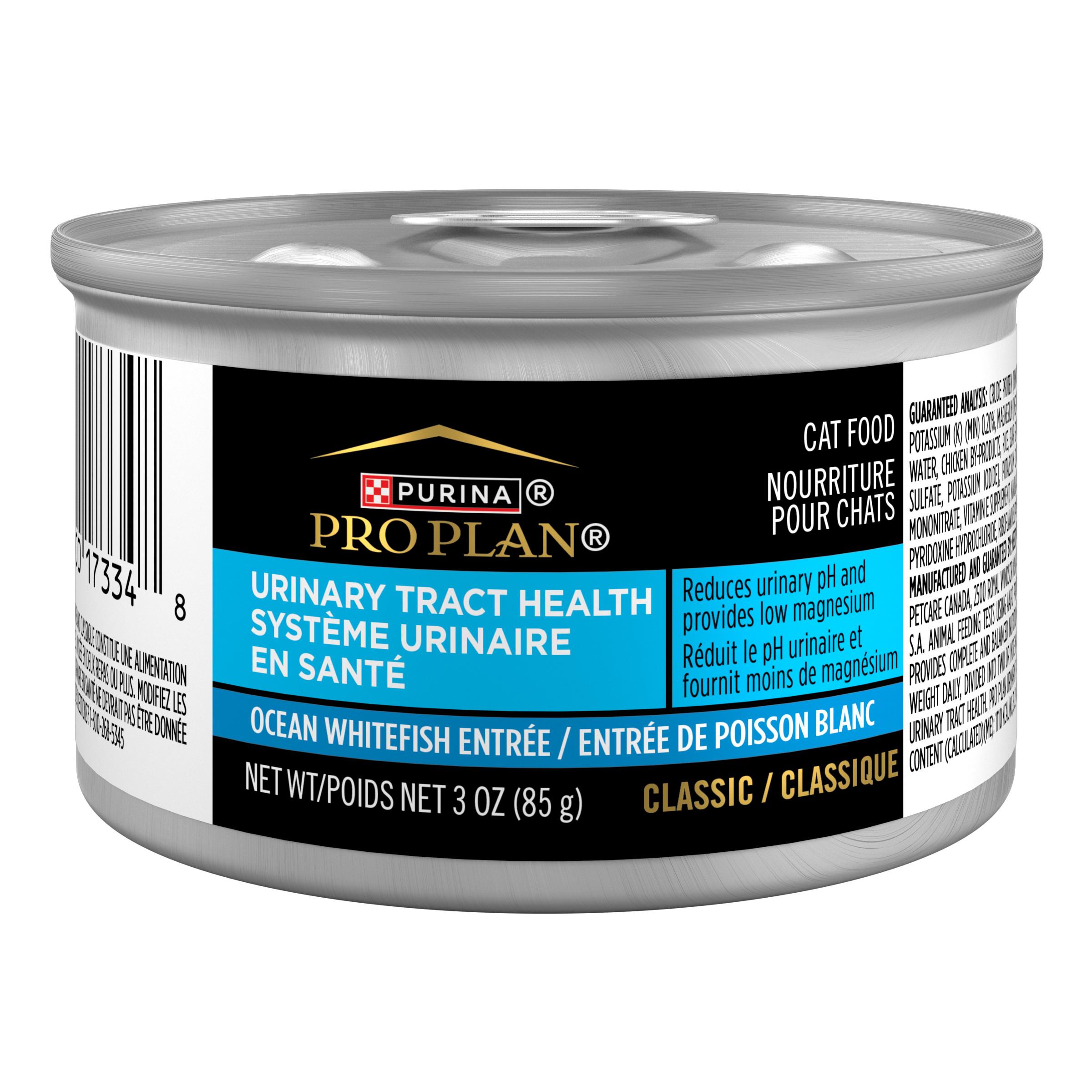 Purina Pro Plan Urinary Tract Health Ocean Whitefish Entree Wet Cat Food Can