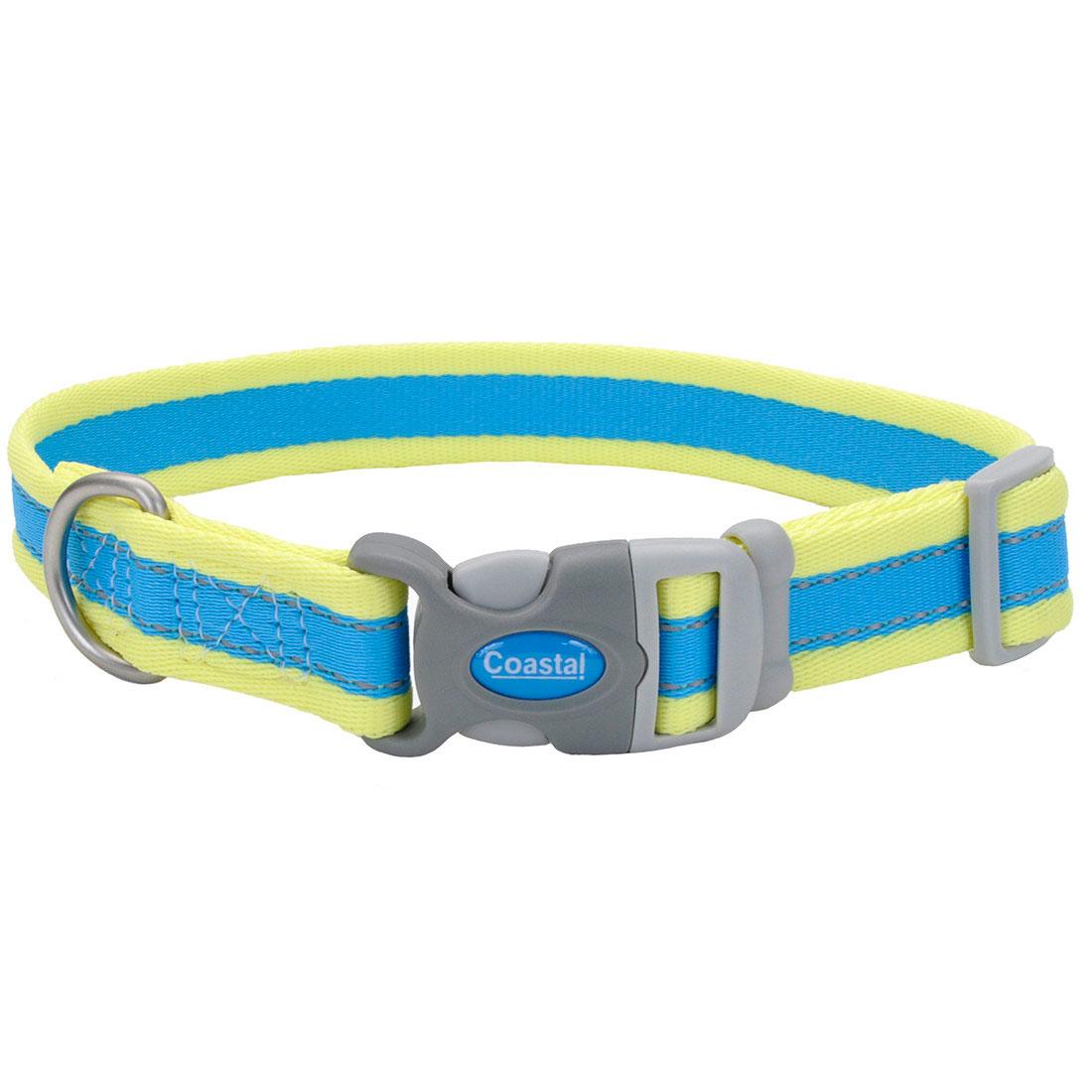 Coastal Pro Reflective Adjustable Dog Collar, 1-in x 14-20-in