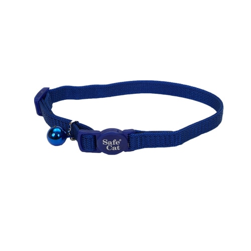Safe Cat Breakaway Cat Collar, Blue