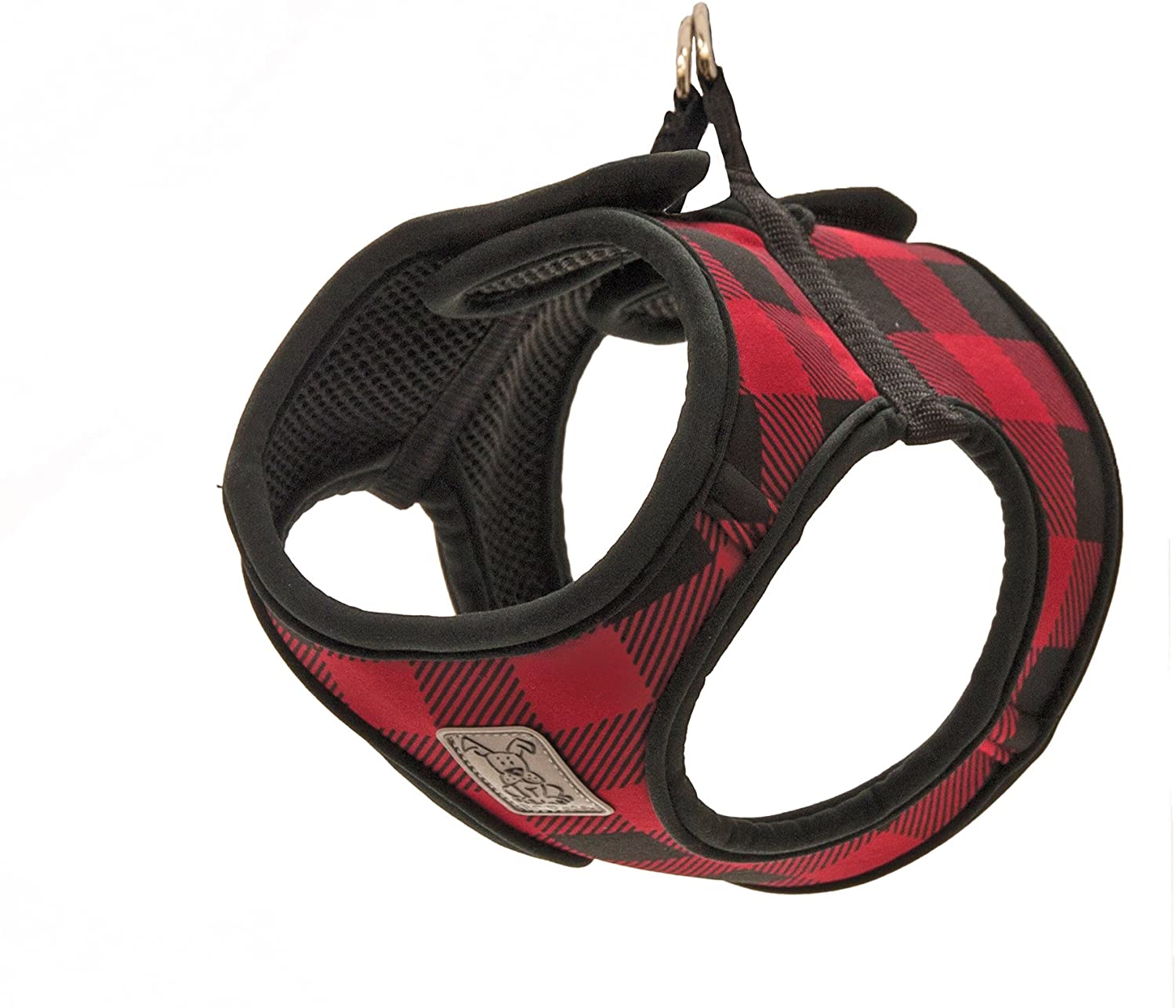 RC Pets Cirque Step In Harness, Red Check, Large