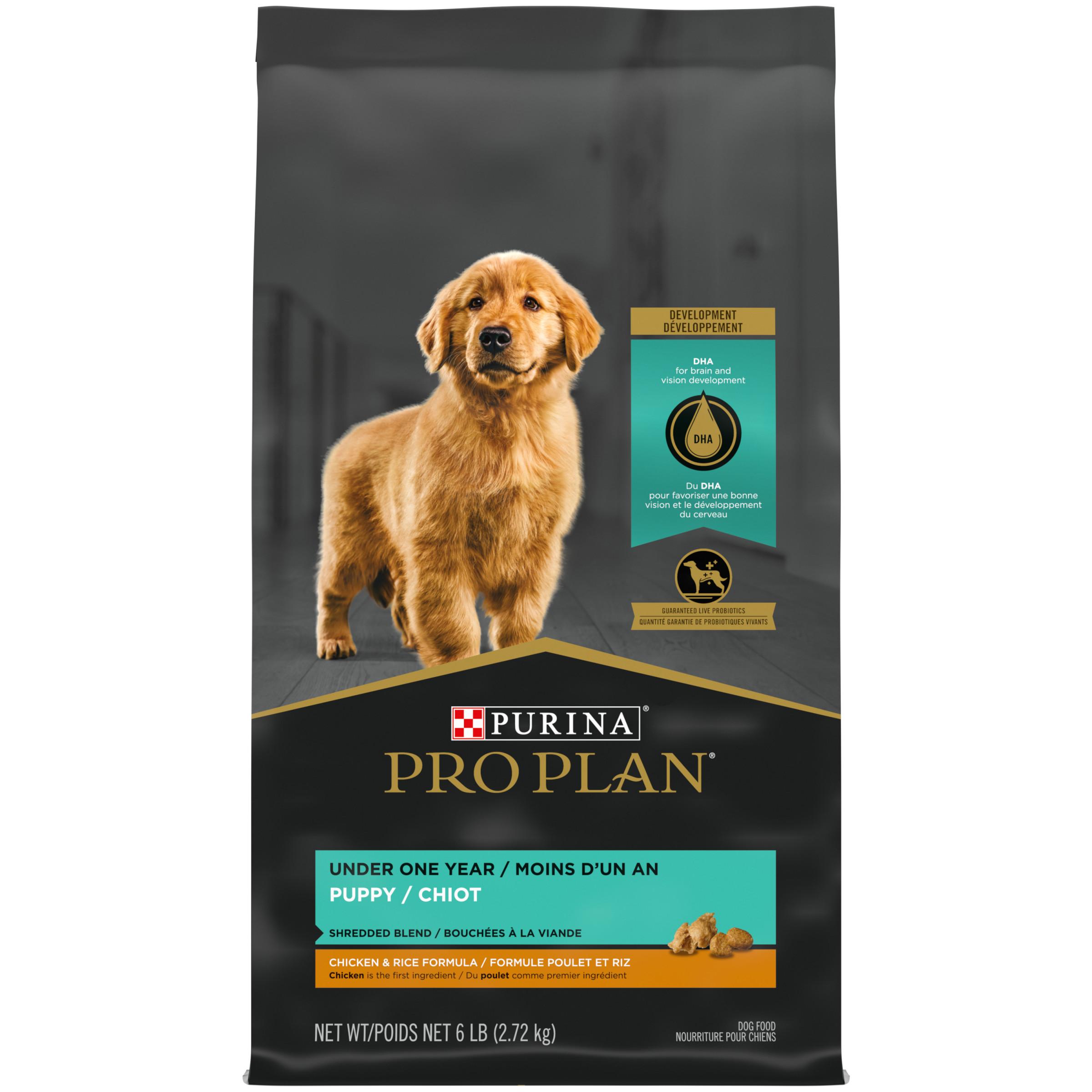 Purina Pro Plan Shredded Blend Chicken & Rice Puppy Dry Dog Food