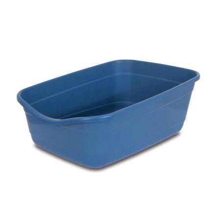 Petmate Open Litter Pan, Blue