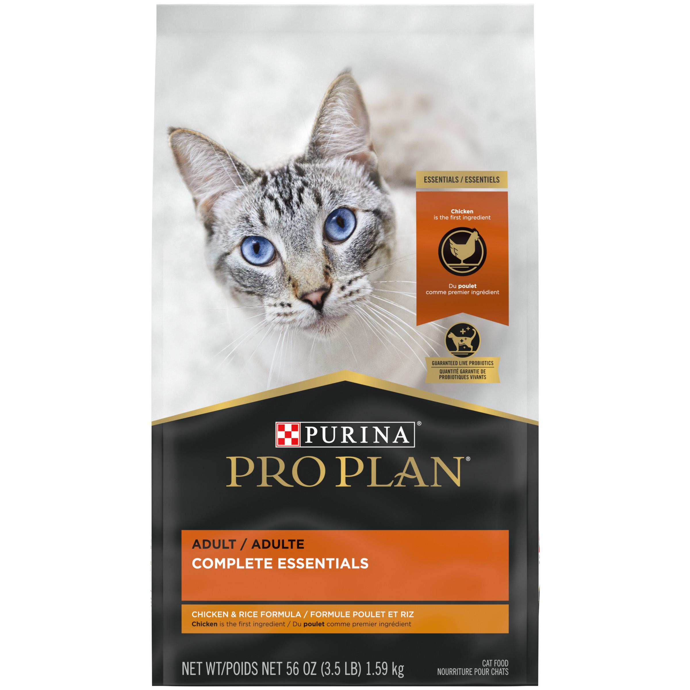 Purina Pro Plan Complete Essentials Chicken & Rice Adult Dry Cat Food