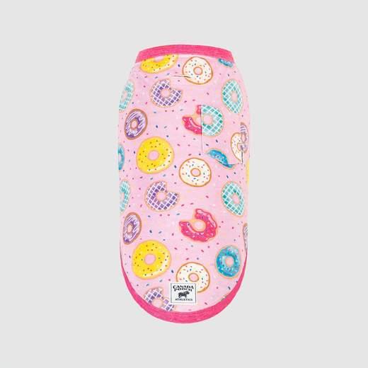 Canada Pooch Follow Me Dog T-Shirt, Donut, 22-in