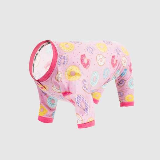 Canada Pooch Weekend Dog Onesie, Donut, 18-in