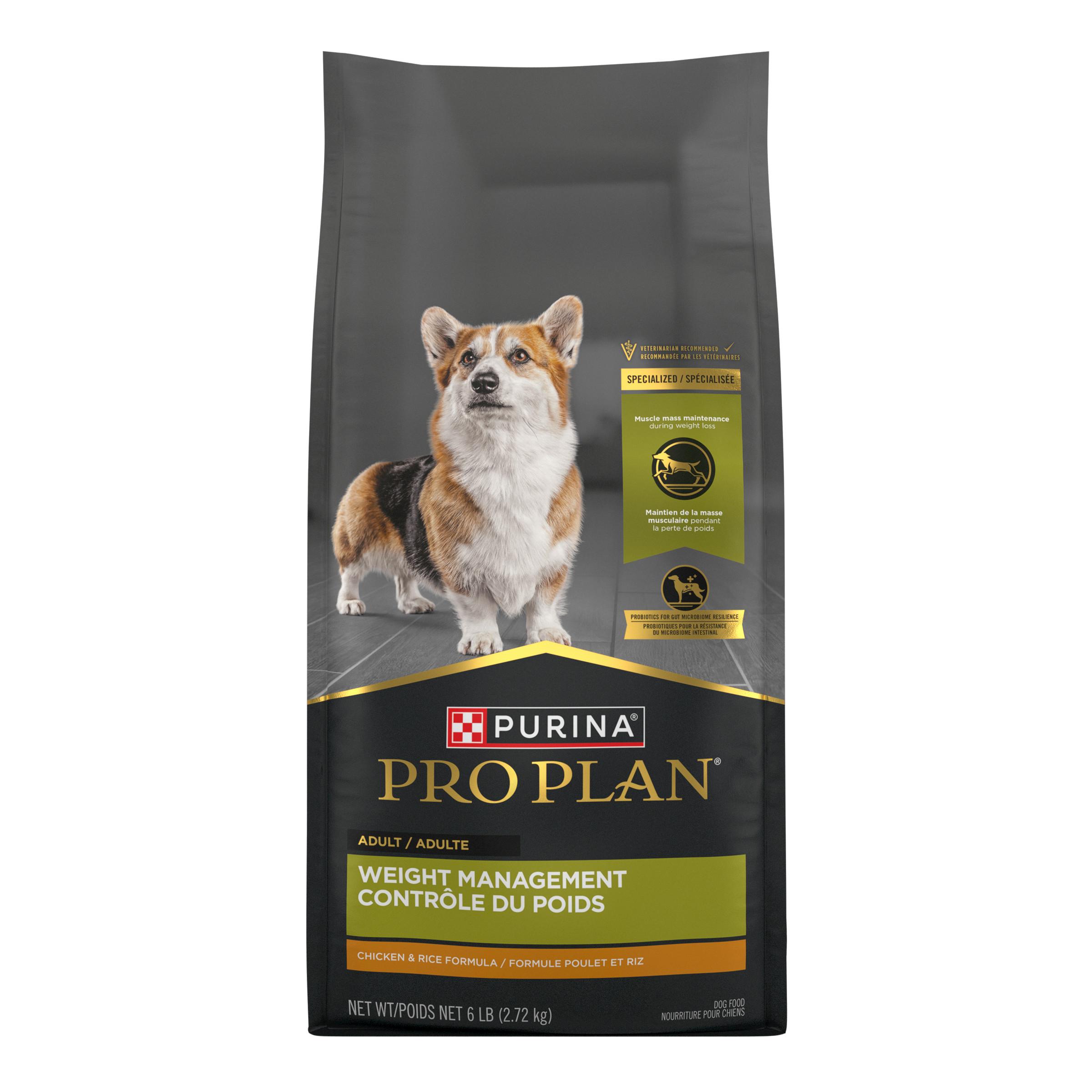 Purina Pro Plan Weight Management Chicken & Rice Adult Dry Dog Food