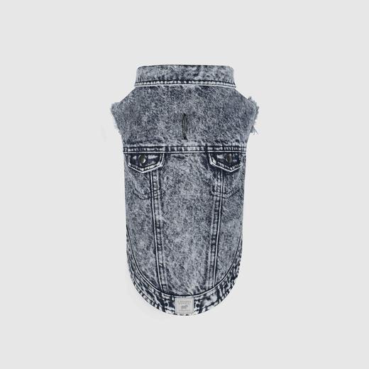 Canada Pooch Downtown Denim Dog Vest, Blue, 8-in