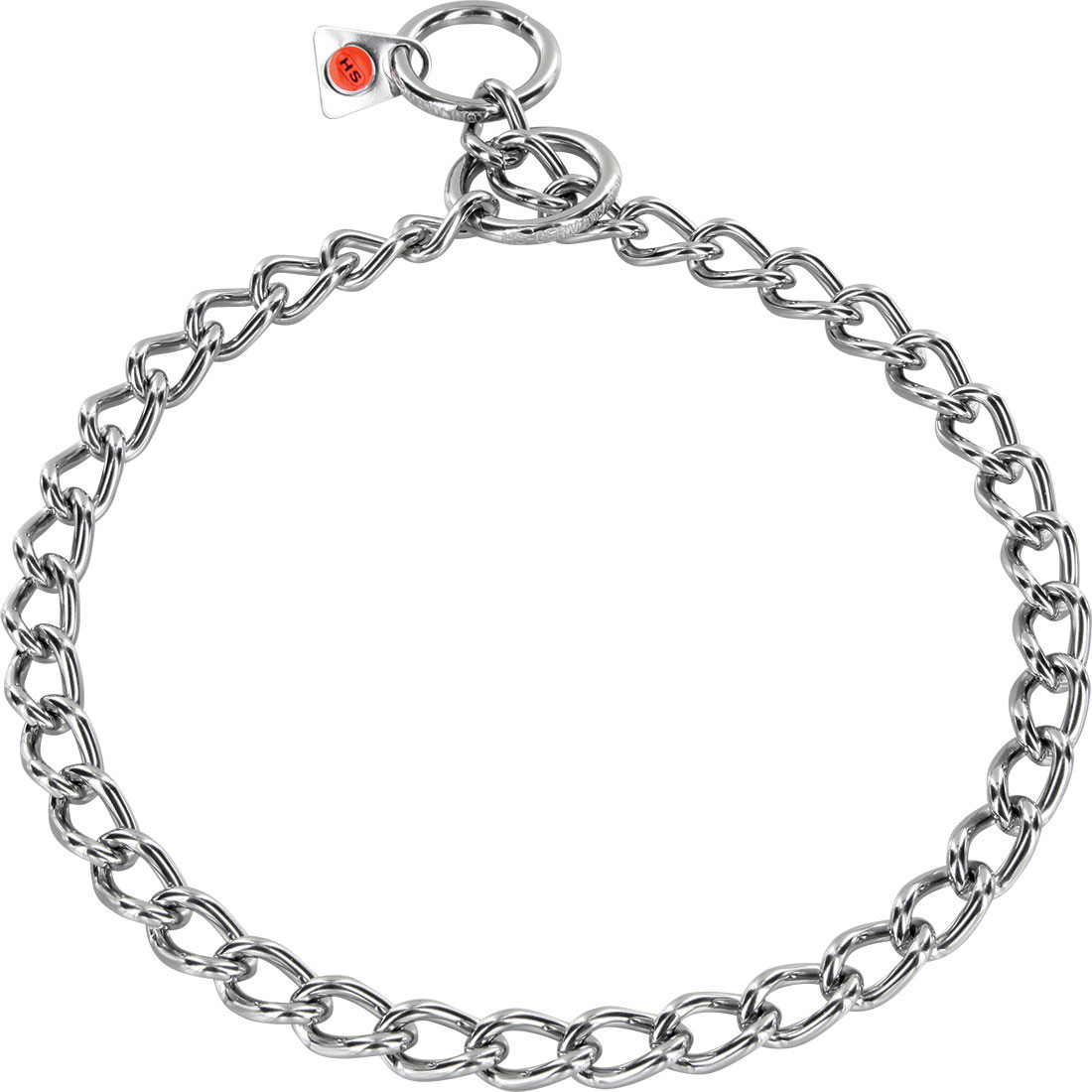 Herm Sprenger Dog Chain Training Collar, Stainless Steel