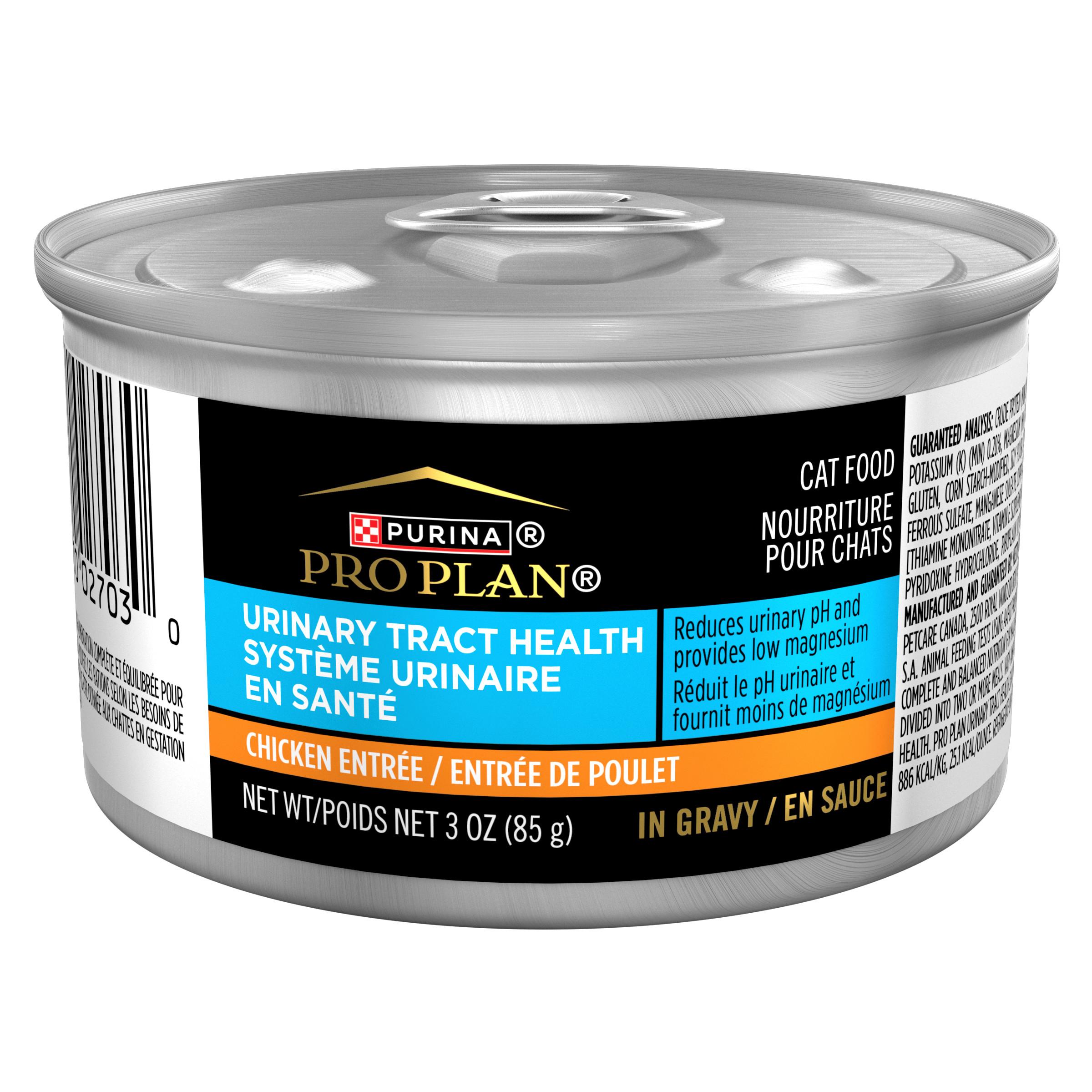 Purina Pro Plan Urinary Tract Health Chicken Entree in Gravy Wet Cat Food Can