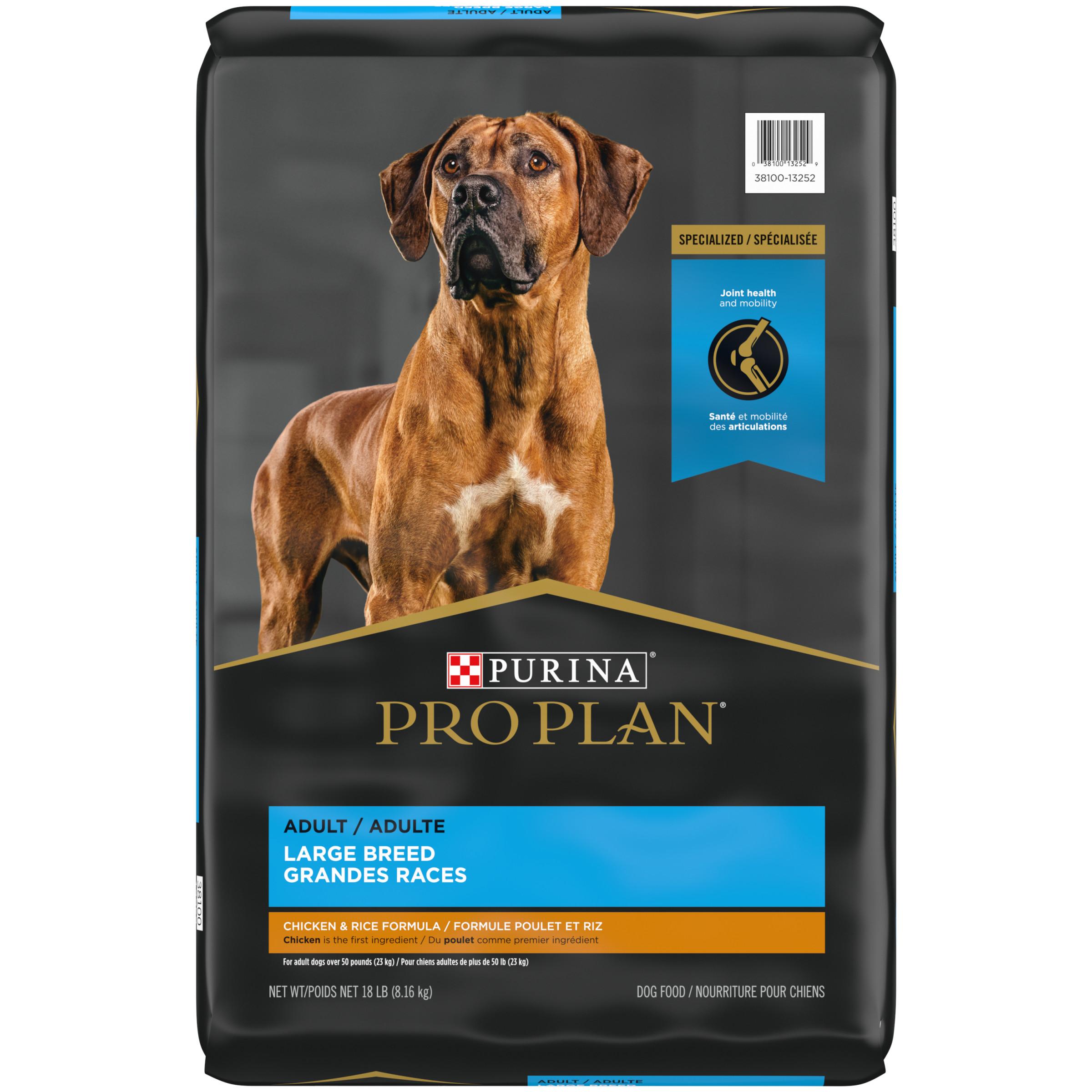 Purina Pro Plan Chicken & Rice Large Breed Adult Dry Dog Food