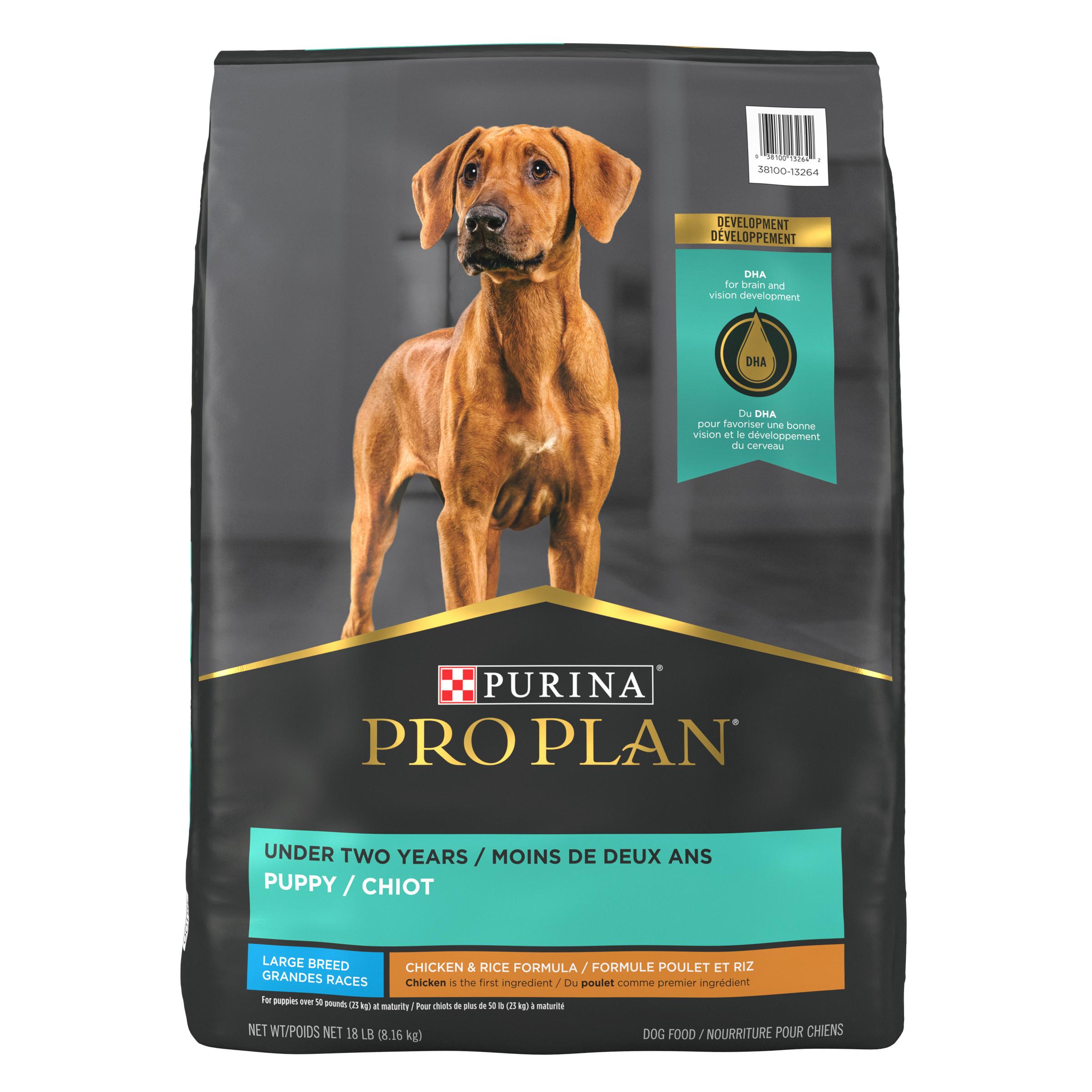Pro Plan Chicken & Rice Large Breed Puppy Dry Dog Food