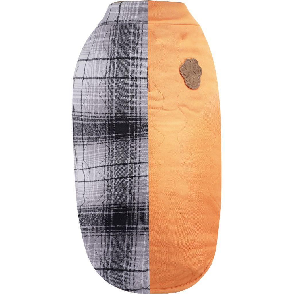 Canada Pooch Reversible Dog Vest, Orange, 16