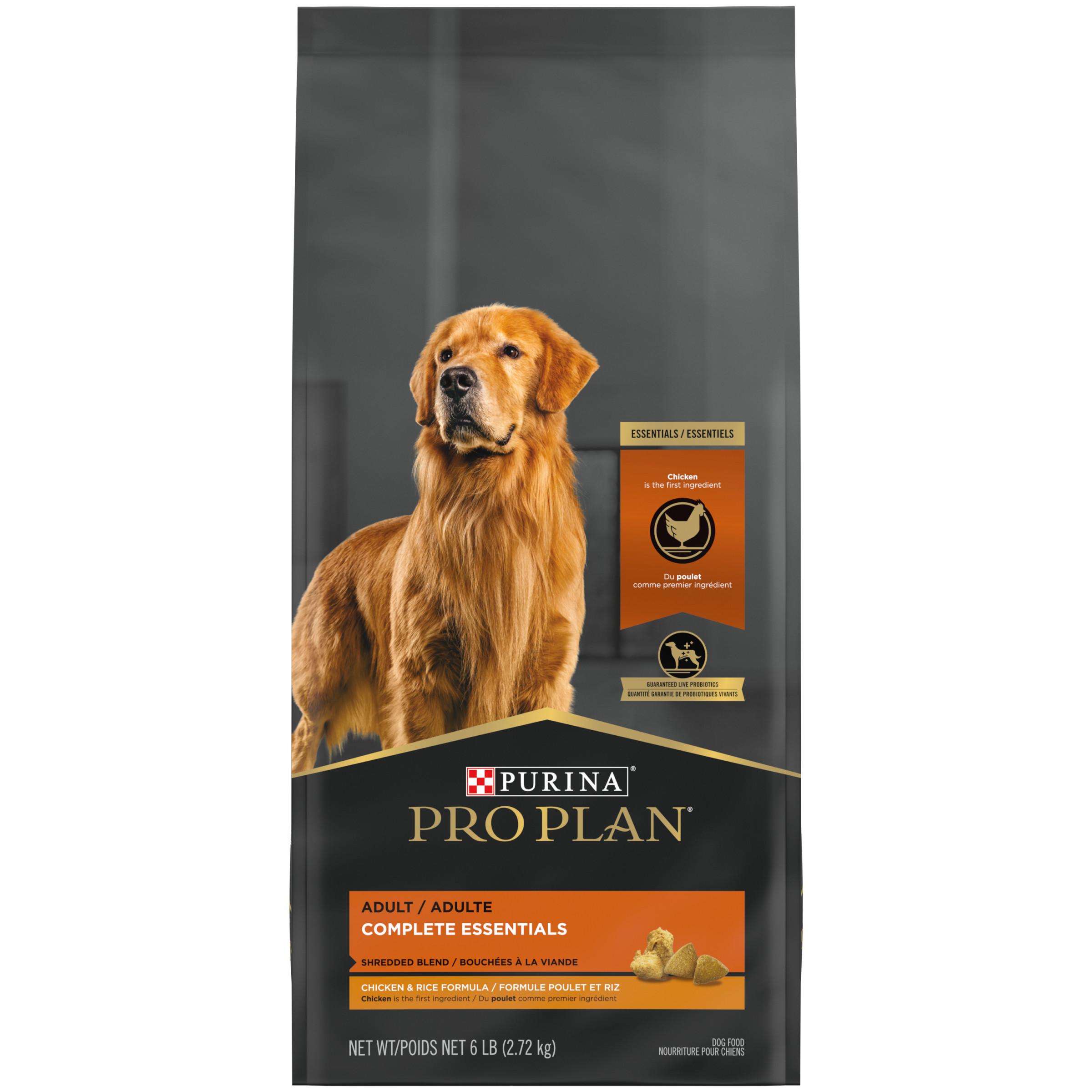 Pro Plan Complete Essentials Shredded Blend Chicken & Rice Adult Dry Dog Food