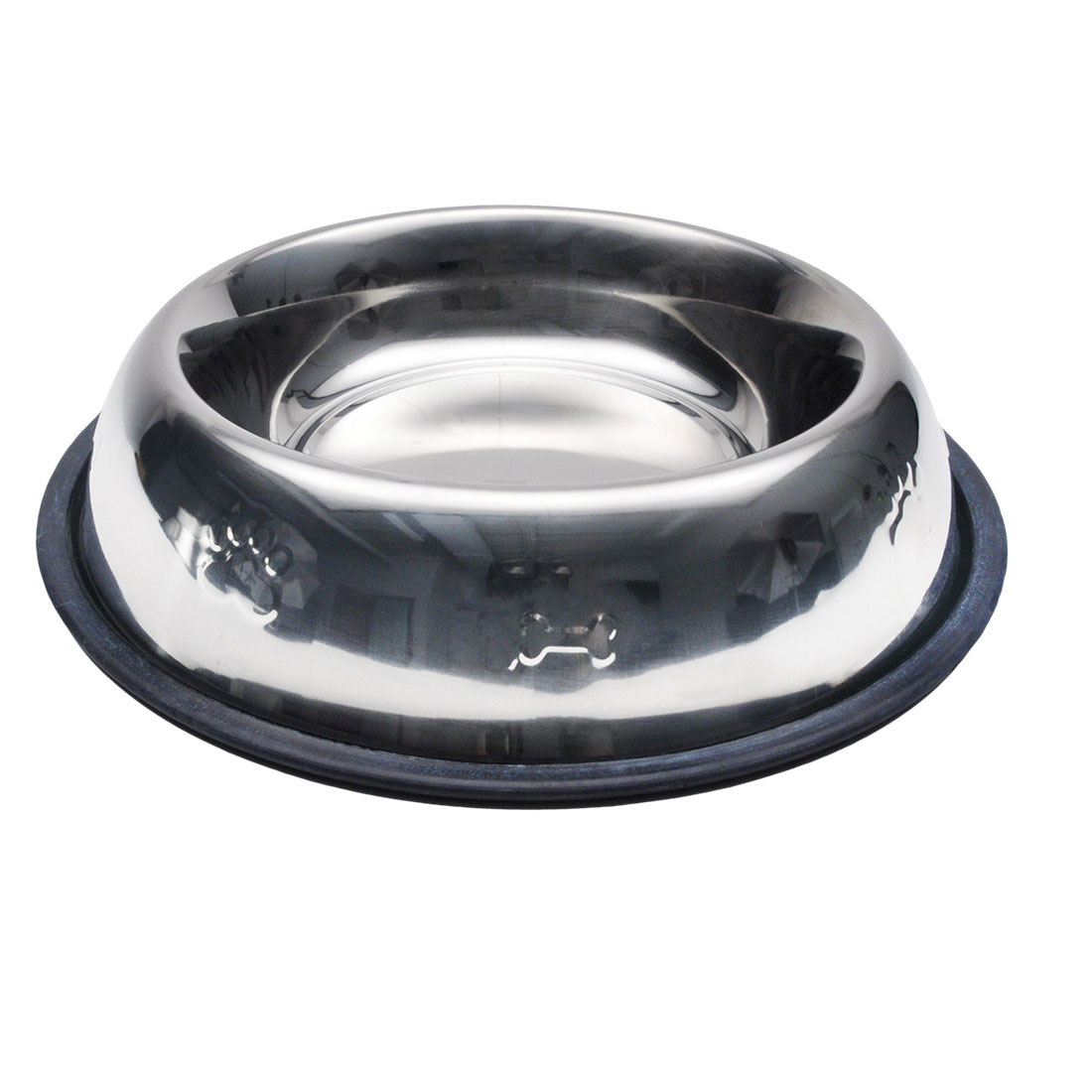 Maslow Non-Skid Embossed Stainless Steel Dog Bowl