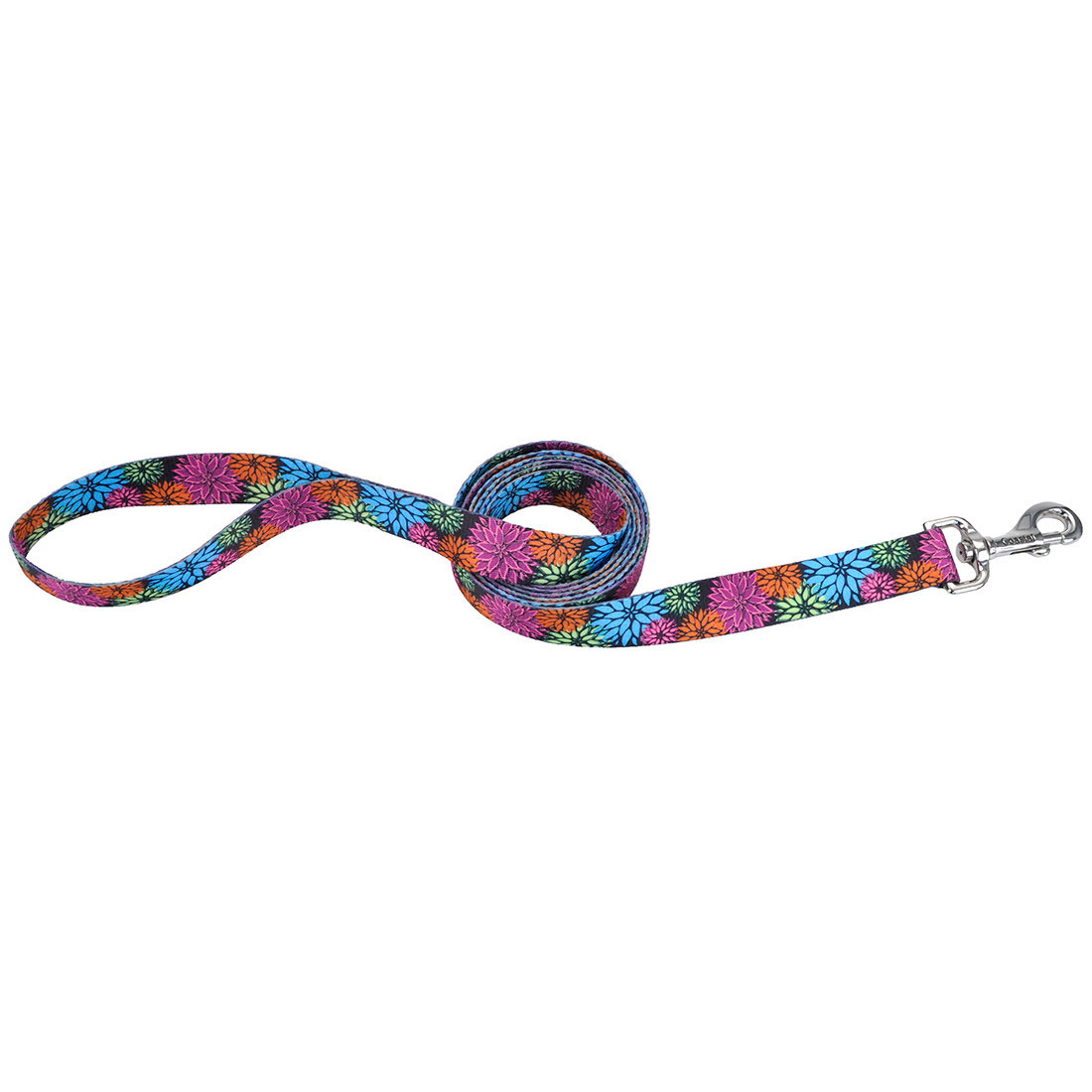 Styles Dog Leash, Wildflower, 5/8-in x 4-ft